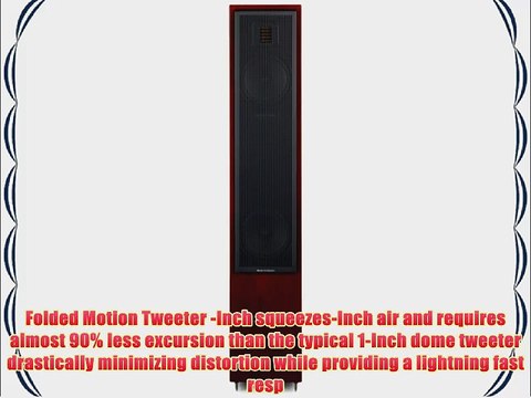 MartinLogan Motion 20 Gloss Black Cherrywood Floorstanding Loudspeaker