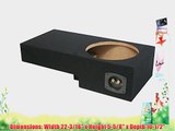 ASC Ford Explorer Sport Trac Truck 2001-2006 Single 10 Subwoofer Custom Fit Sub Box Speaker