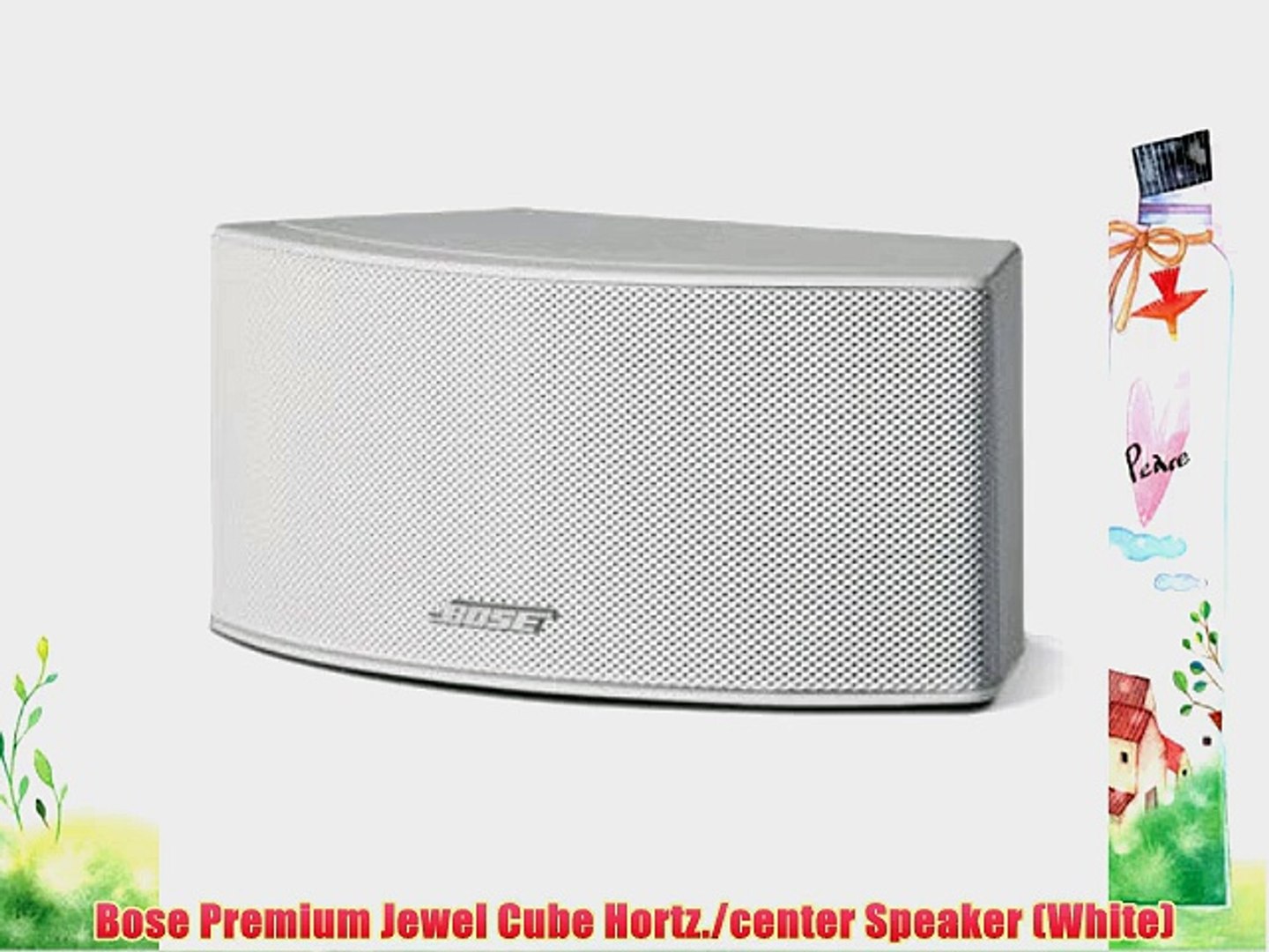 Bose Premium Jewel Cube Hortz. center Speaker White
