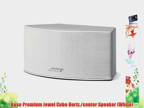 Bose Premium Jewel Cube Hortz./center Speaker (White)