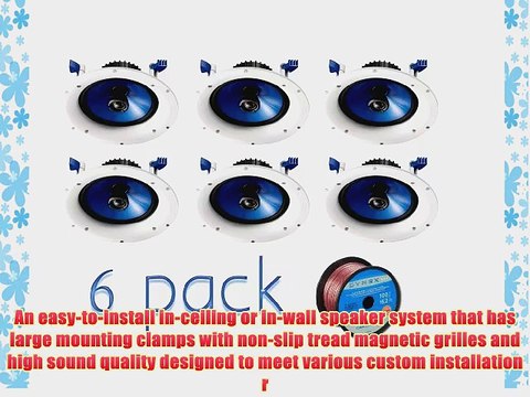 Yamaha Custom Easy-to-install In-Ceiling 2-Way 110 watts Moisture Resistant Speaker Set of