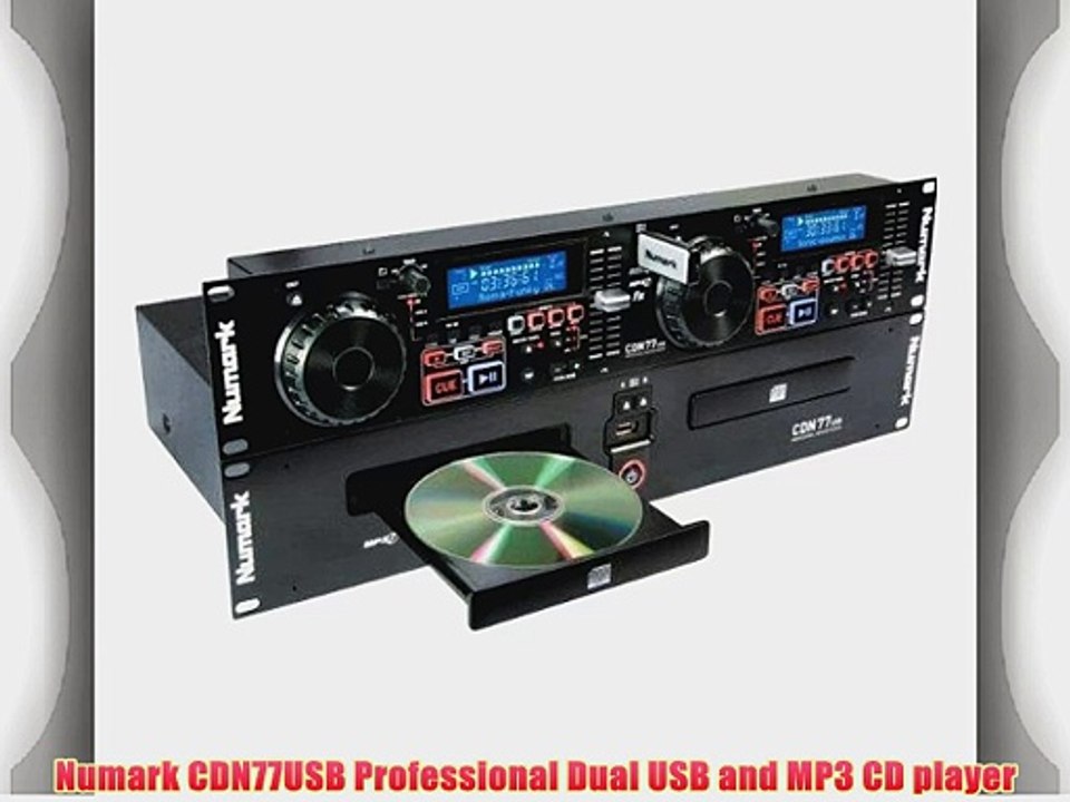 Numark CDN77USB Professional Dual USB and MP3 CD player - video Dailymotion