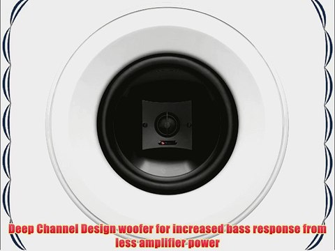 Boston Acoustics HSi 480 8- Inch In-Ceiling Speaker (White)