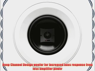 Boston Acoustics HSi 480 8- Inch In-Ceiling Speaker (White)