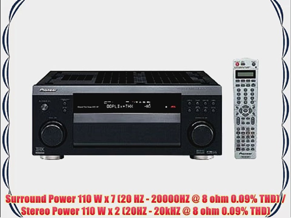 Pioneer VSX-1014TXK THX Select AV Receiver