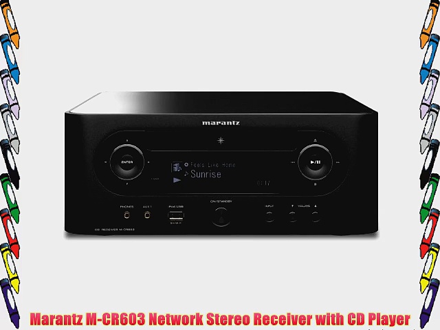 Marantz M-CR603 Network Stereo Receiver with CD Player