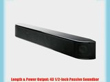 Atlantic Technology FS-7.1-GLB 7-Channel Home Theater Surround Sound Soundbar Speaker (Single