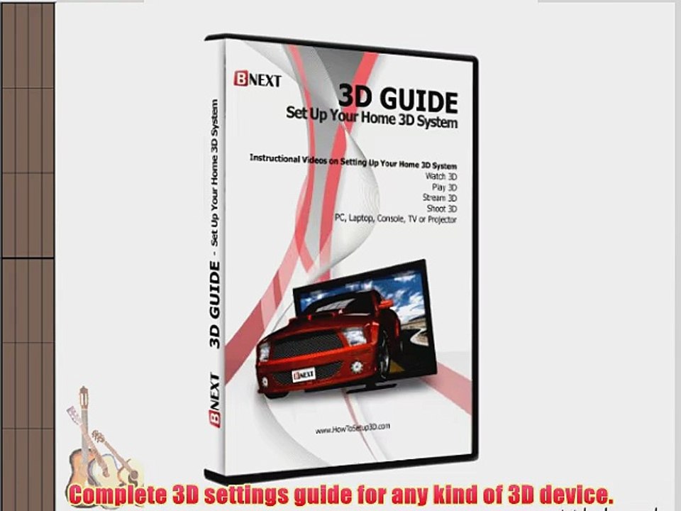 3D Guide - Set up Your 3D TV 3D Projector 3D Games 3D Laptop 3D Monitor and Any Other 3D Device.