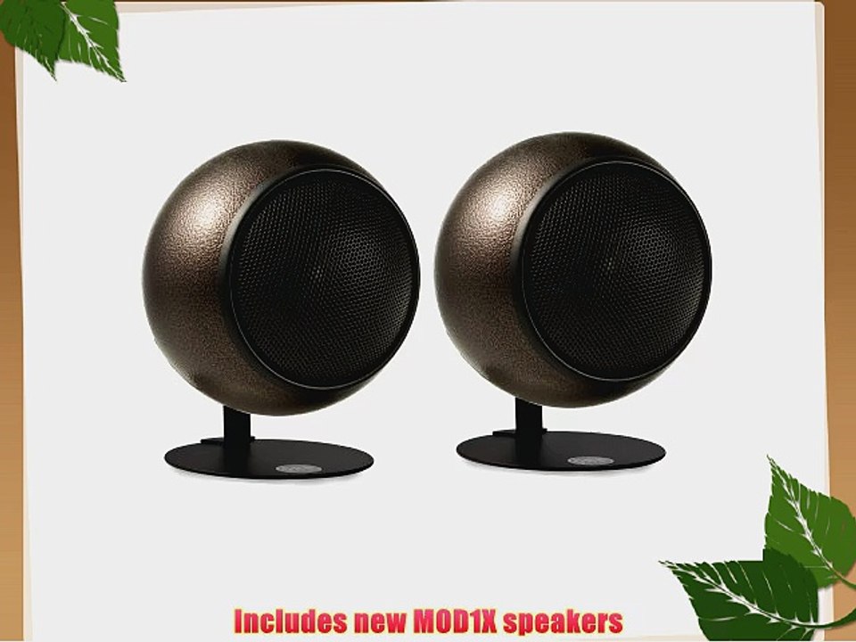 Orb Audio Mod1X QuickPack Speakers in Hammered Earth