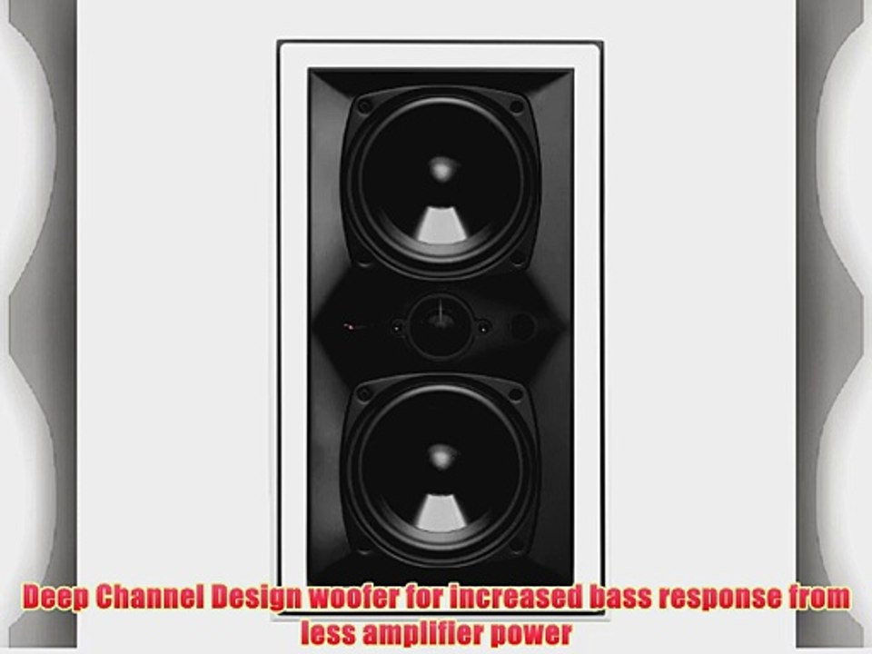 Boston Acoustics HSi 455W2 LCR In-Wall w/Dual 5 1/4'' Woofers Each