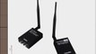 Keedox? 2.4GHz Wireless 0.5W Audio Video AV Stable Signal Transmitter Sender Receiver