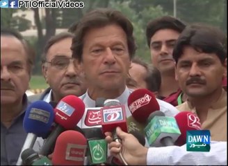 Chairman PTI Imran Khan On Supreme Court’s NA-125 Stay Order Decision 11 May 2015