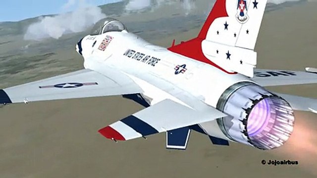 AEROSOFT F-16 FIGHTING FALCON FlIGHT ADRENALIN RUSH (FSX)