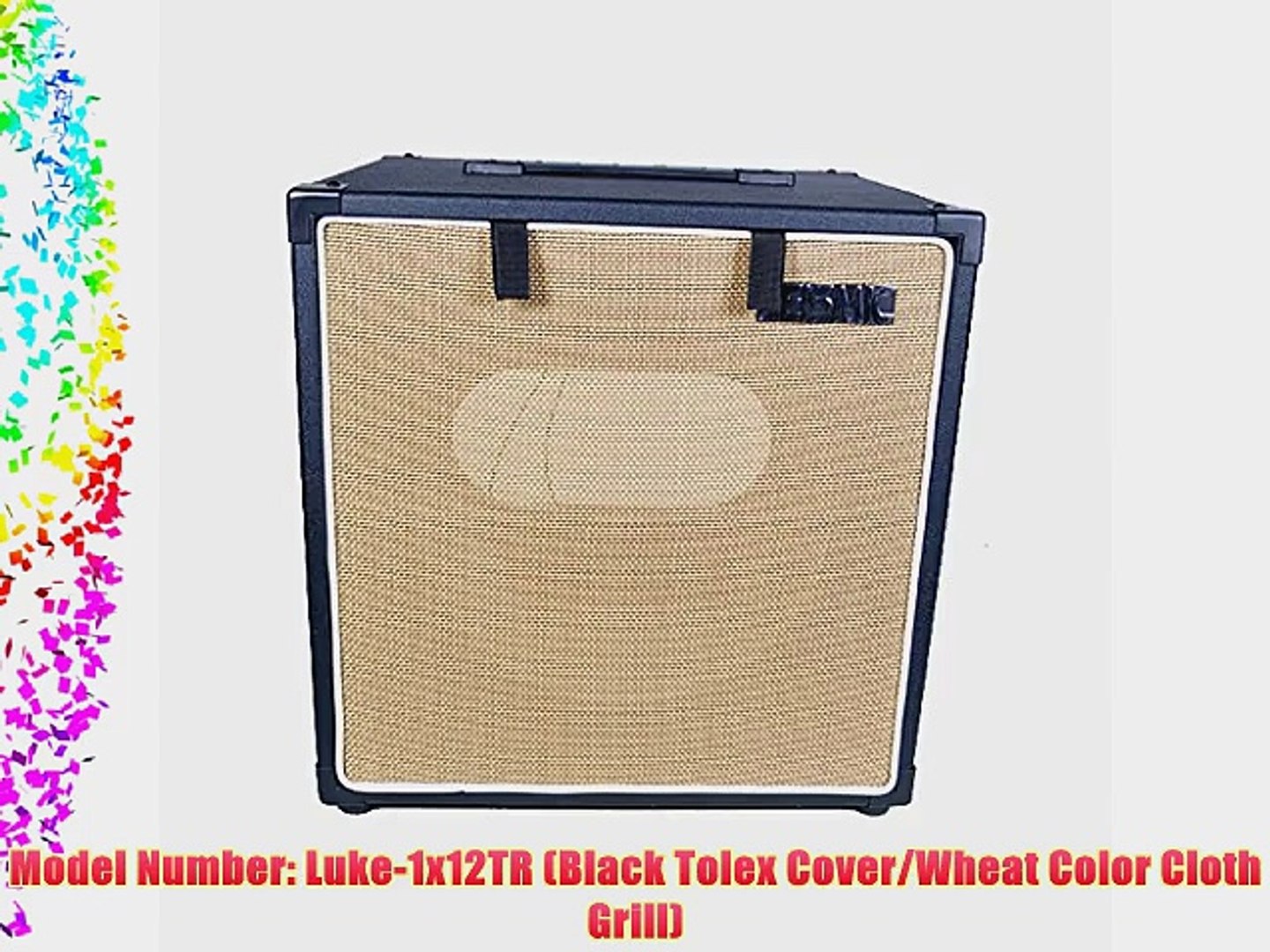Seismic Audio 12 Guitar Speaker Cabinet Empty 7 Ply Birch