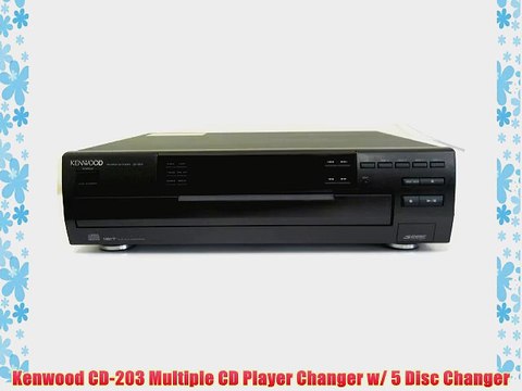 Kenwood CD-203 Multiple CD Player Changer w/ 5 Disc Changer