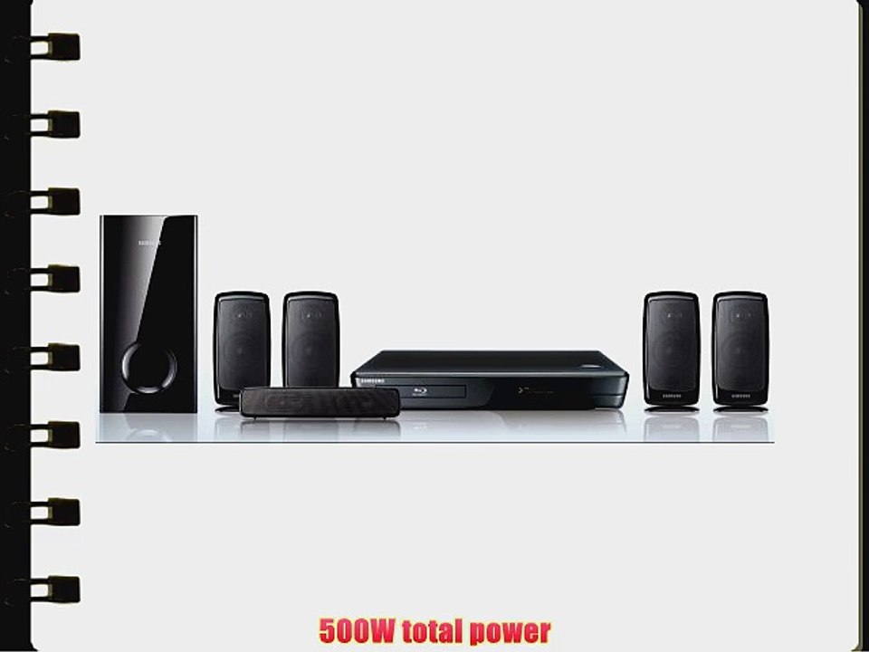 Samsung HT-EM35 5.1 CH Home Theater System with Blu-ray Player
