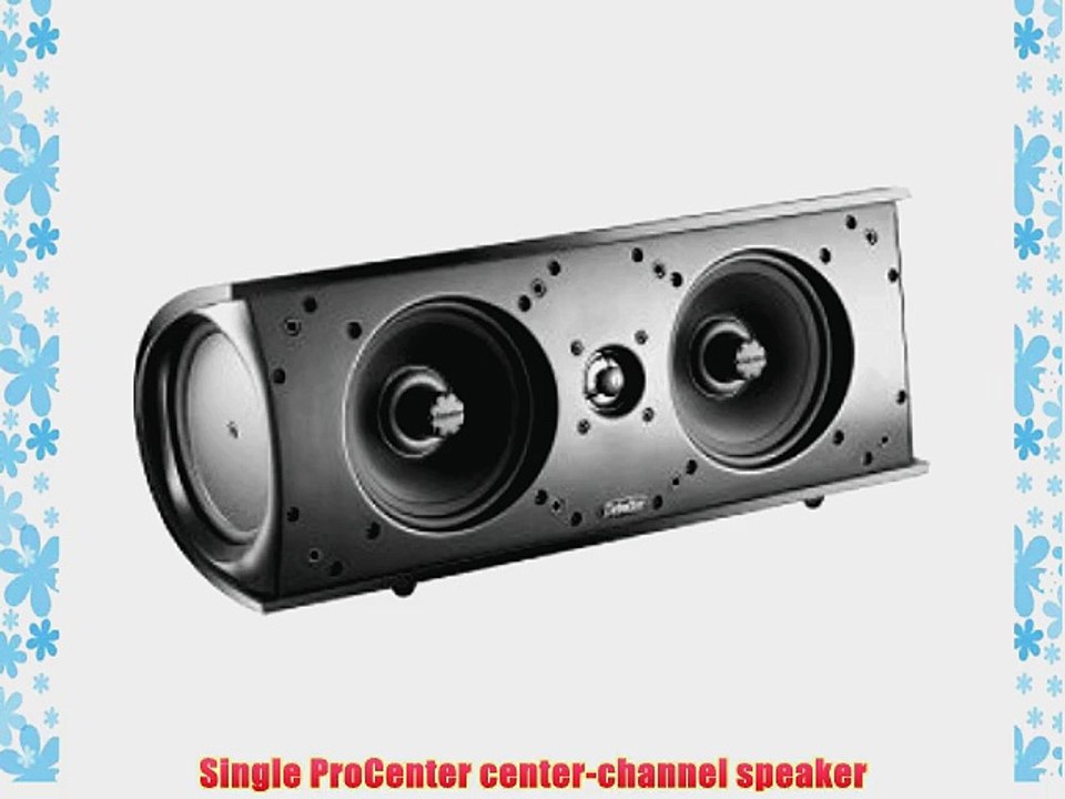 Definitive Technology ProCenter 2000 Compact Center Speaker (Single Black)
