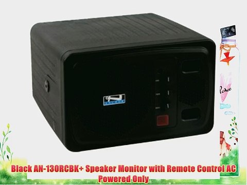 Anchor Audio Black Speaker Monitor w/ Remote Control AN-130RCBK