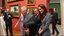 Kate Middleton and Prince Charles love going to the opera together kate gray dress
