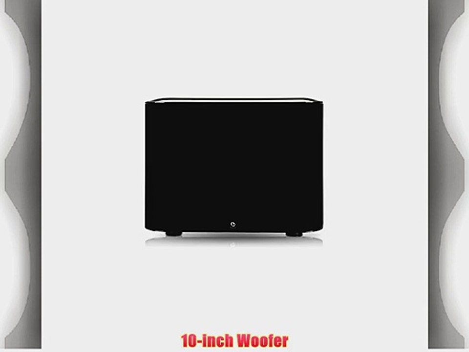 Boston Acoustics MSub 10-Inch MSubwoofer Black