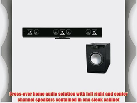 Klipsch Gallery SoundBar G-42 Black with FREE PA-10W 500 WATT Sub