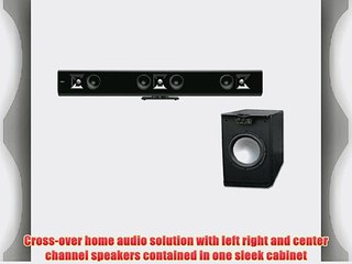 Klipsch Gallery SoundBar G-42 Black with FREE PA-10W 500 WATT Sub