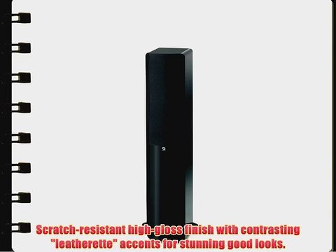 Boston Acoustics A 250 Dual 5.25-Inch Woofer Two-Way Floor Standing Speaker (Gloss Black)