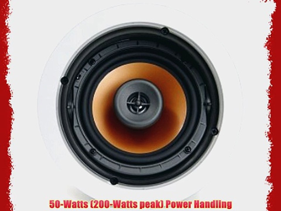 Klipsch CDT-3650-C 6.5 Two-Way Pivoting In-Ceiling Loudspeaker