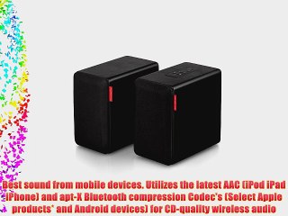 Nuforce S3BT-BLACK CD Quality Bluetooth Wireless Loudspeaker (Black 2)