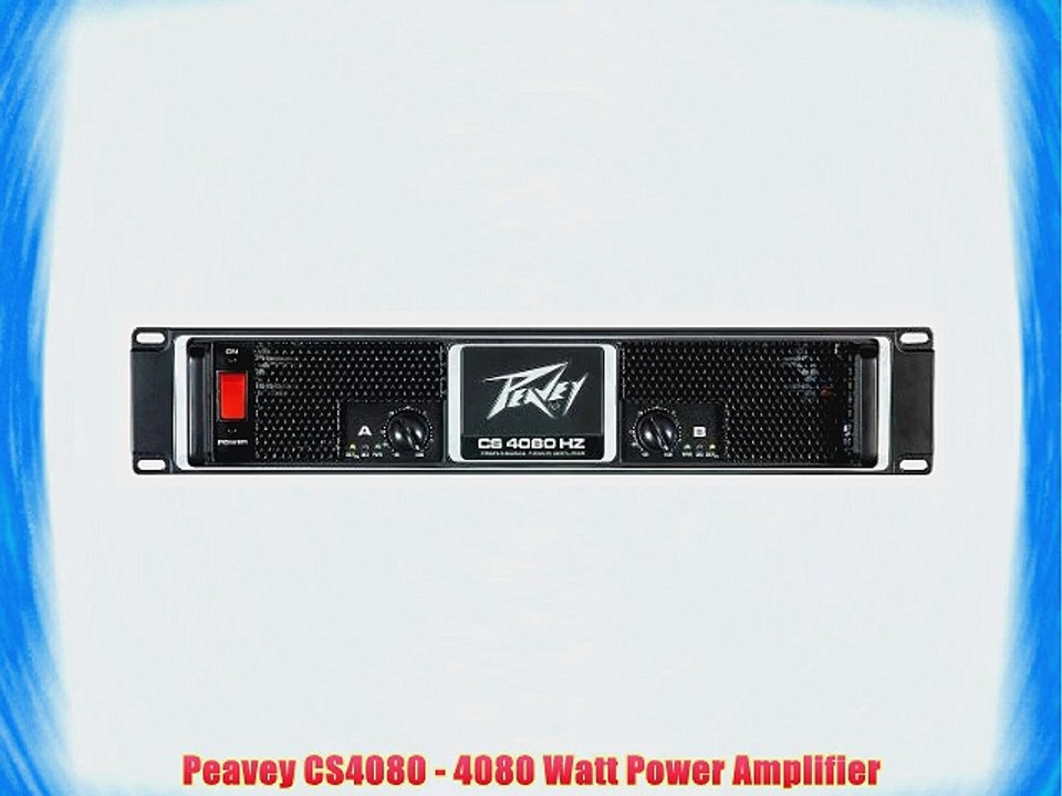 Peavey CS4080 - 4080 Watt Power Amplifier