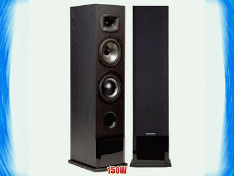 Cerwin-Vega CMX-26 2-Way Home Audio Floor Tower Speaker (Each Black)