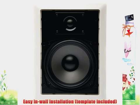 MartinLogan ML-65 Rectangular In-Wall/In-Ceiling speaker pair (Paintable White)