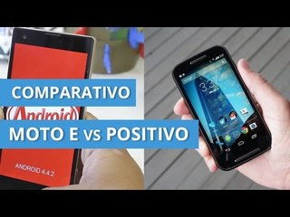 Motorola Moto E VS Positivo X800 [Comparativo]