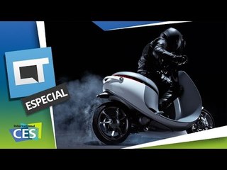 Gogoro: uma scooter elétrica inteligente [Hands-on | CES 2015]