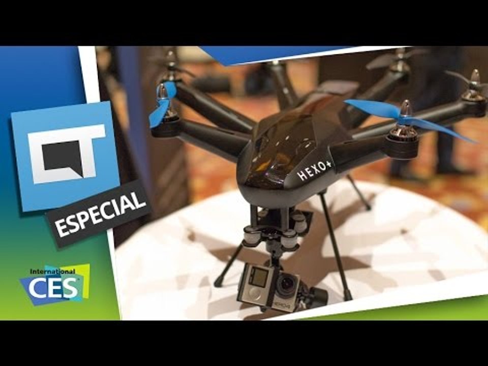 Hexo+: pau de selfie é passado! A moda agora é "drone de selfie" [Hands-on | CES 2015]