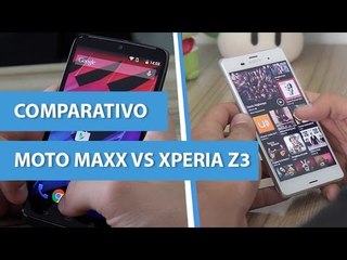 Moto Maxx VS Xperia Z3: quem ganha essa briga? [Comparativo]