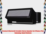 Groovy A Bluetooth Portable Stereo Speaker for iPhone iPad Samsung Smart Devices