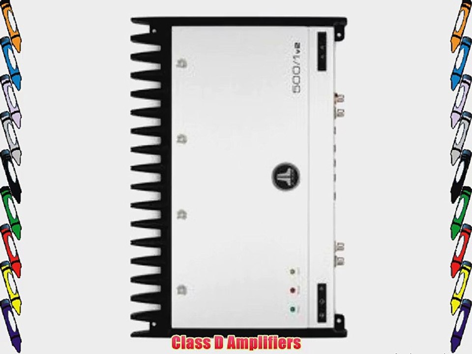 JL Audio 500/1v2 Monoblock Amplifier 500 W Slash Amp