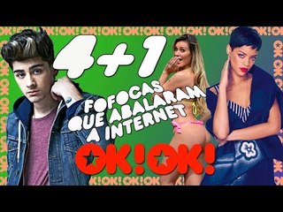 Zayn Malik fora do 1D? Dedessa Urach pelada vestida e a super cover da Rihanna