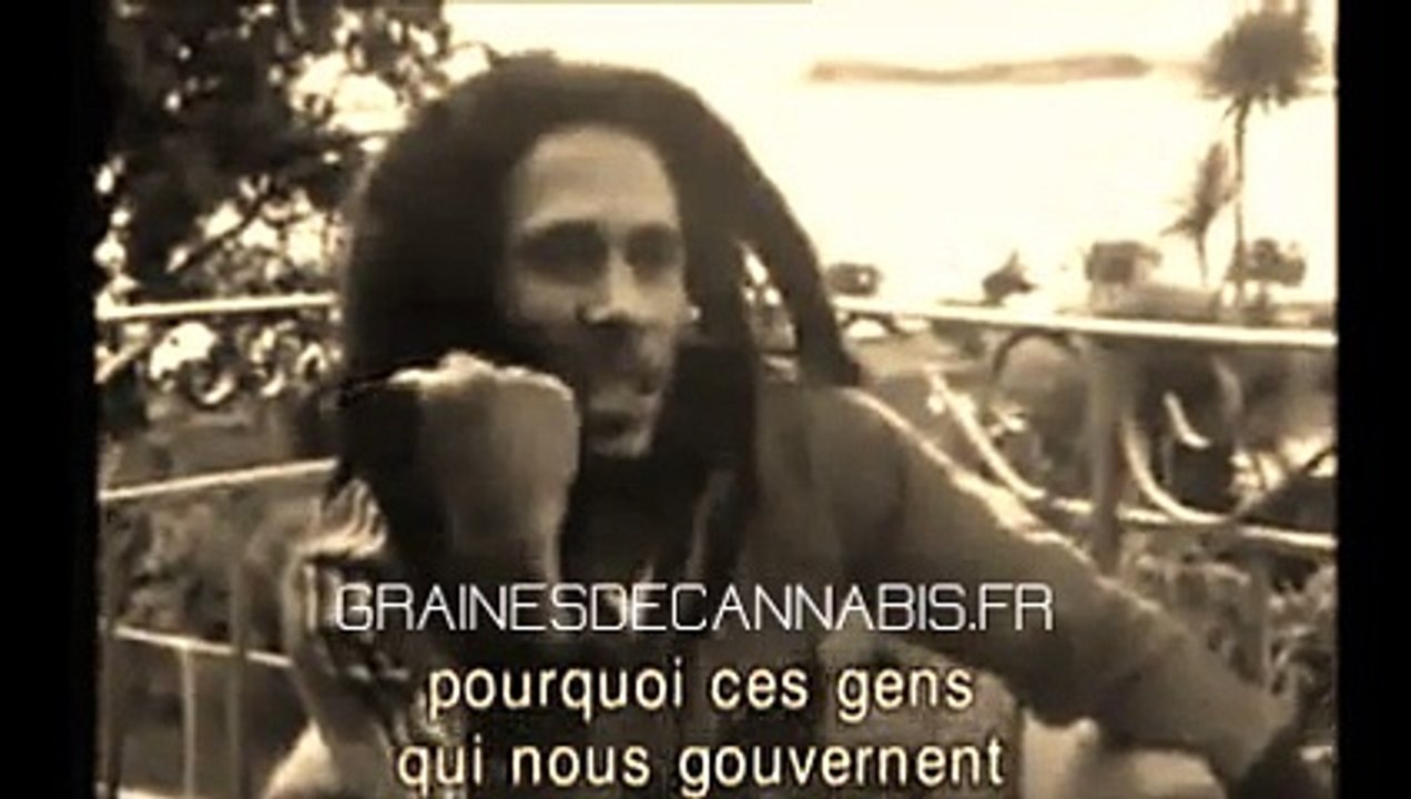 bob marley parle du cannabis (traduit en francais)