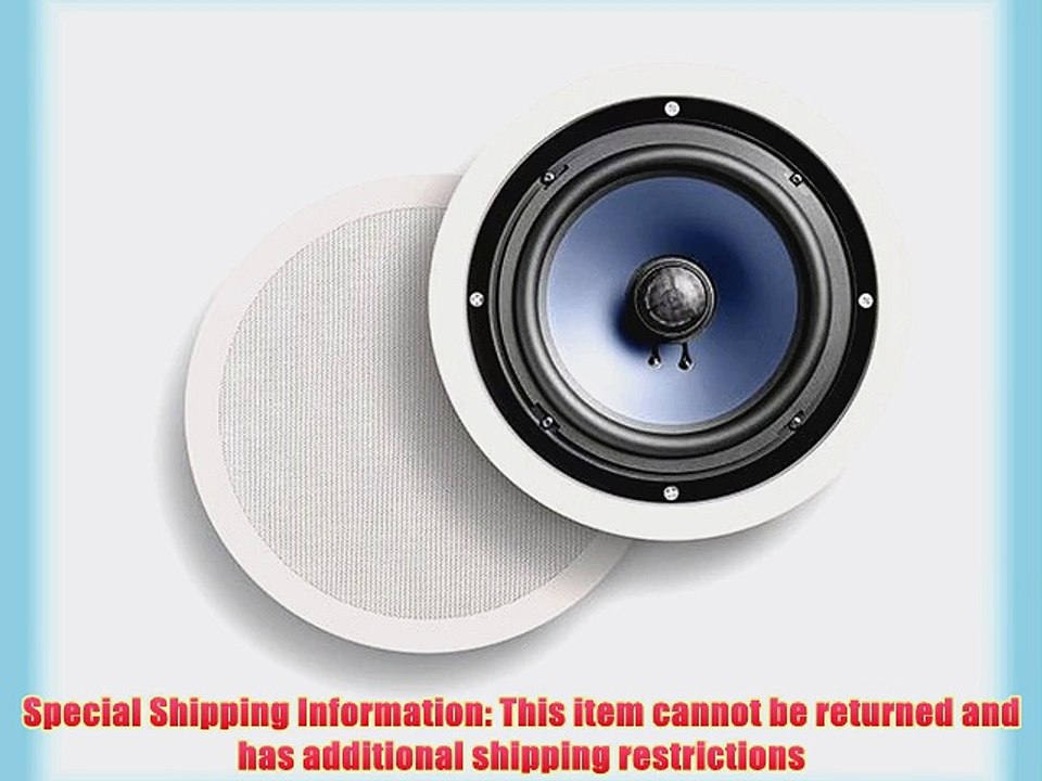 Polk Audio RC80i 2-Way In-Ceiling Speakers (Pair White)