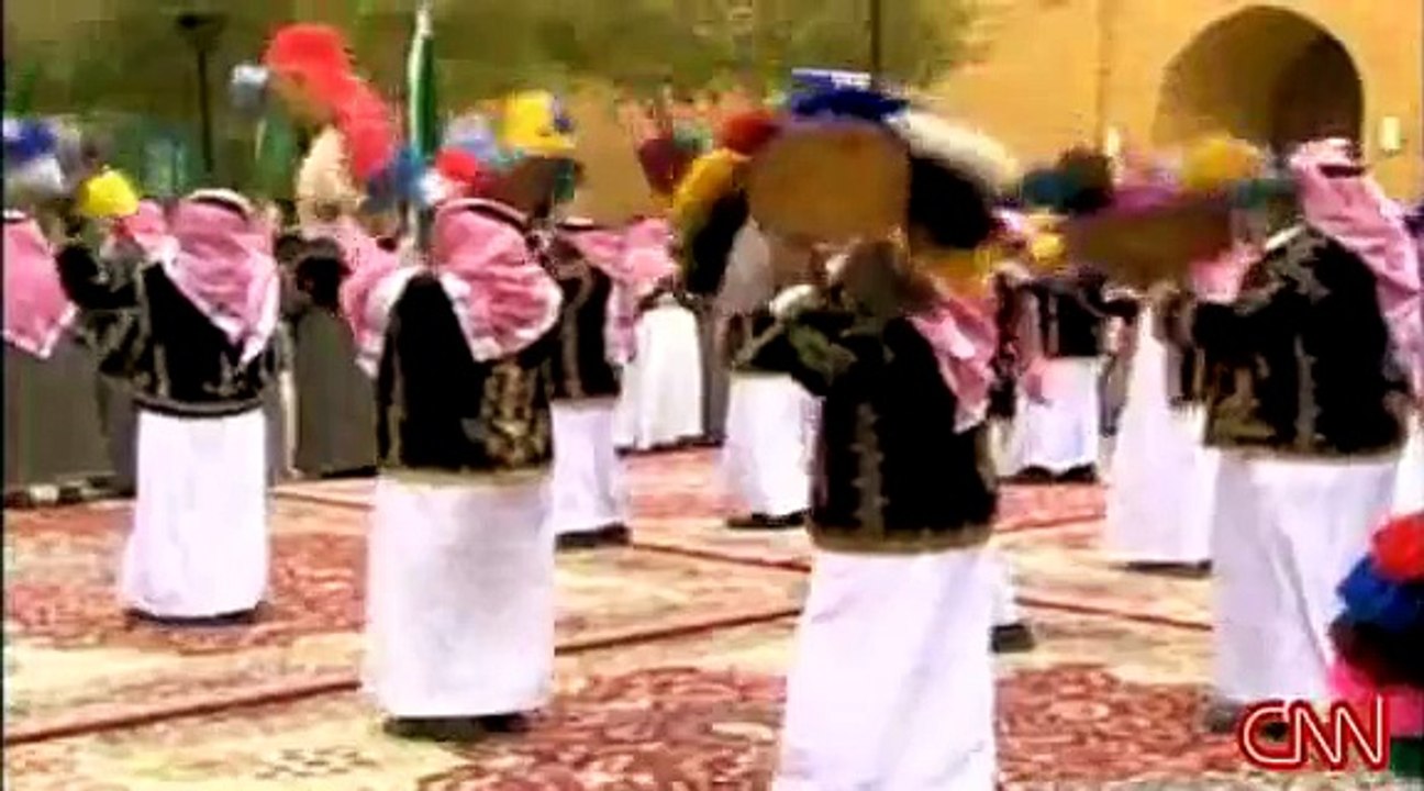 Bush Dancing with Saudis