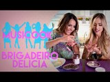 BRIGADEIRO DE LEITE EM PÓ E NUTELLA | Musicook com Gabi Luthai e Raíssa Machado