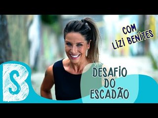 COMO QUEIMAR GORDURA SUBINDO ESCADA COM LIZI BENITES | Vai Amarelar?