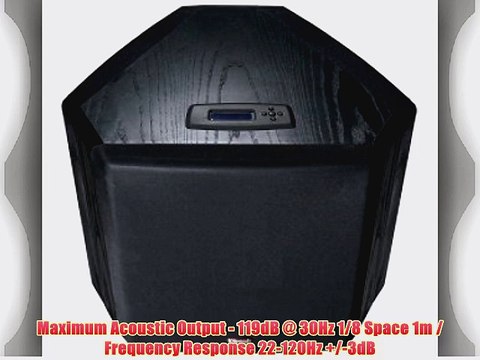 Klipsch Reference Series RT-10d Digitally Controlled Subwoofer - BLACK