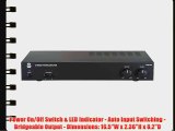 Pyle Home PAMP1000 160 Watt 2 Channel Home Stereo Power Amplifier