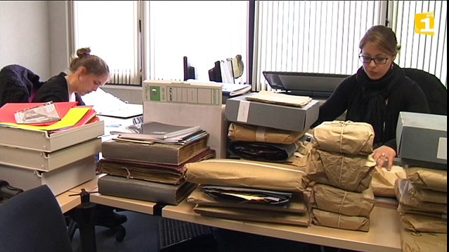 Numérisation des archives au musée de l'Arche