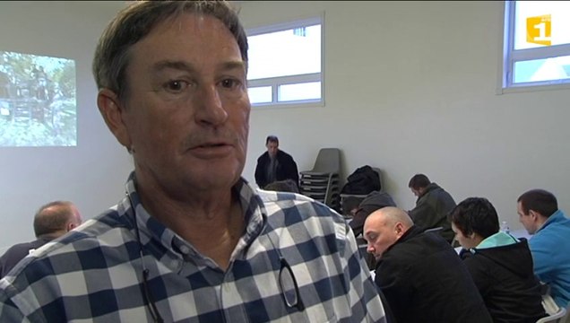 Les futurs chasseurs en formation