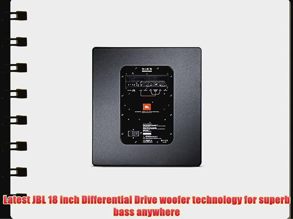 JBL EON 518S Portable 18-inch 500-Watt Self-Powered Subwoofer