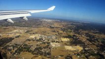 Landing in Perth (PER), Australia, 13 March 2012 on Qantas QF 575